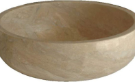 ALT - 04   ( Light Traverten mermer lavabo)