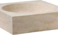 ALT-47 \ Traverten Kare Lavabo (Ölçüler : 45*45*15 cm)