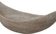 ALT-73 \ Noche Traverten Gondol Tipi Mermer Lavabo ( Ölçüler: 30*30*50 cm)