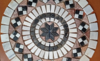 dekoratik mozaik madalyon göbek ürünleri, iç-dış mekan tasarımı için ideal ürün mozaik- decorative mosaic medallion hub products , ideal product mosaic for indoor-outdoor design