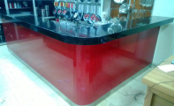 Çimstone bar tezgahı kaplaması, Altaş Granit Sanayi Çimstone yetkili uygulamacısı.