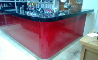 Çimstone bar standı uygulaması, Çimstone İstanbulda Altaş granit'den alınır.
