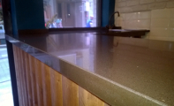 4cm uygulamalı çimstone bar kaplaması